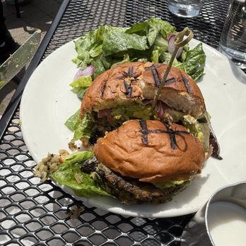 Red Hat on the River - Organic Quinoa Burger - Seafood Near Me - Irvington, New York