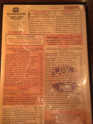Menu photo 8 Lucky's 13 Pub Fargo, ND