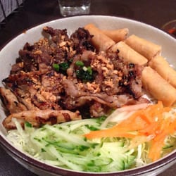 Saigon Moon - Beef, chicken, pork, with spring roll vermicelli