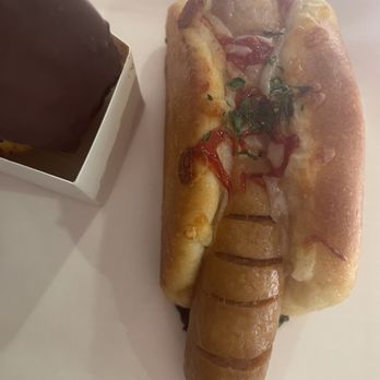 Paris Baguette - Smoked sausage bun - Bakeries Near Me - Columbus, Ohio Paris Baguette - Smoked sausage bun - Bakeries Near Me - Columbus, Ohio