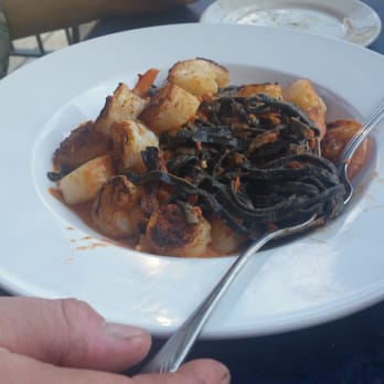 Mart Anthony's - Black linguini woth seafood in a vodka sauce - Italian Near Me - Chicago, Illinois Mart Anthony's - Black linguini woth seafood in a vodka sauce - Italian Near Me - Chicago, Illinois