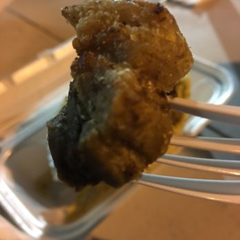 Asados El Paisa - Chicharron - $9.50 in an Arepa was really crunchy and full of flavor. - Food Trucks Near Me - Miami, Florida