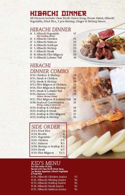 Menu photo 4 Oyama Sushi Plymouth, MN Menu photo 4 Oyama Sushi Plymouth, MN