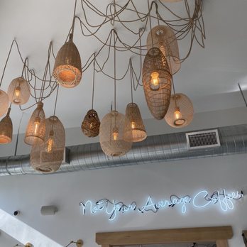 Grinder’s Coffee Bar - Stylish bohemian design - Coffee & Tea Near Me - Houston, Texas