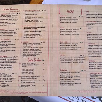 Tonnarello - Menu, page 2 - Desserts Near Me - Rome, RM Tonnarello - Menu, page 2 - Desserts Near Me - Rome, RM
