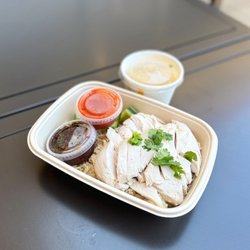 The macro - skinless chicken breast