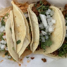 Chicken Tacos / Chorizo Tacos
