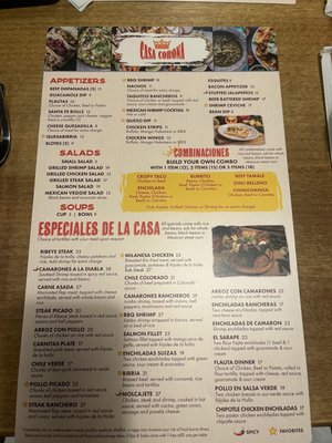 Menu photo 2 Casa Corona Ridgecrest, CA Menu photo 2 Casa Corona Ridgecrest, CA