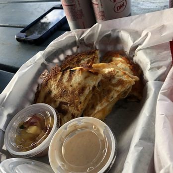 Wild Sassa - Shrimp quesadilla - Food Trucks Near Me - Homosassa, Florida