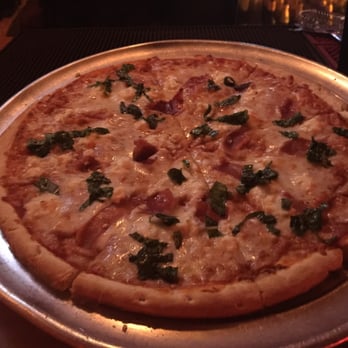 The Flat - Goat pizza w/prosciutto, goat cheese, lemon oil, and basil. Deelish! - Lounges Near Me - Houston, Texas The Flat - Goat pizza w/prosciutto, goat cheese, lemon oil, and basil. Deelish! - Lounges Near Me - Houston, Texas
