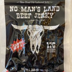 Sheetz - No Man's Land Beef Jerky - Hot