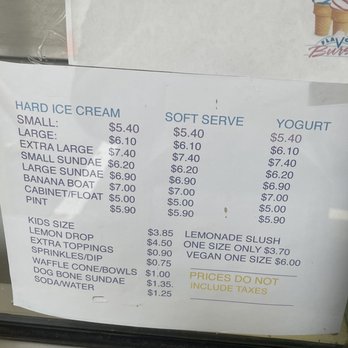 L'il Rhody Ice Cream - August 2022 price list - Ice Cream & Frozen Yogurt Near Me - West Warwick, Rhode Island L'il Rhody Ice Cream - August 2022 price list - Ice Cream & Frozen Yogurt Near Me - West Warwick, Rhode Island