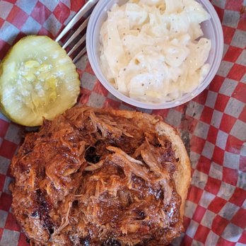 G & A Restaurant - Pulled pork barbecue sandwich, coleslaw - Hot Dogs Near Me - Perry Hall, Maryland G & A Restaurant - Pulled pork barbecue sandwich, coleslaw - Hot Dogs Near Me - Perry Hall, Maryland