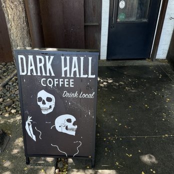 Dark Hall Coffee - Sign outside - Coffee & Tea Near Me - Phoenix, Arizona