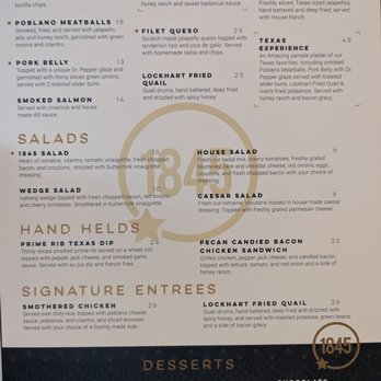 1845 Taste Texas - Steakhouses Near Me - Flower Mound, Texas 1845 Taste Texas - Steakhouses Near Me - Flower Mound, Texas
