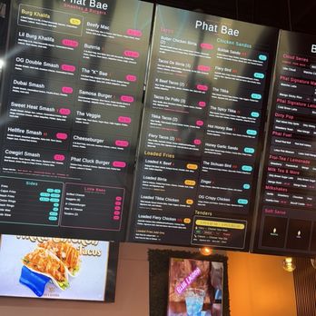 Phat Bae - The menu - Halal Near Me - Lewisville, Texas Phat Bae - The menu - Halal Near Me - Lewisville, Texas