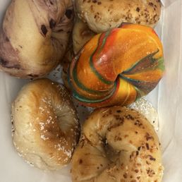 Blue Blueberry Bagels