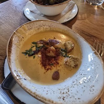 101 Craft Kitchen - Ale and Cheddar soup. Very good. - New American Near Me - Carmel, Indiana
