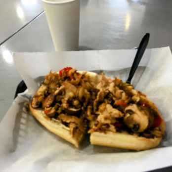 Munch Box - A fully loaded Philly chicken cheesesteak sandwich. - Breakfast & Brunch Near Me - Henderson, Nevada Munch Box - A fully loaded Philly chicken cheesesteak sandwich. - Breakfast & Brunch Near Me - Henderson, Nevada