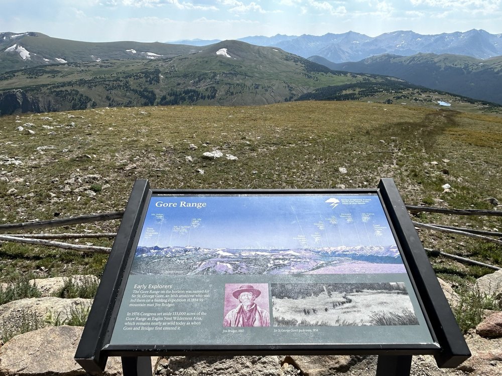 Gore Range Overlook, Rocky Mountain National Park Logo