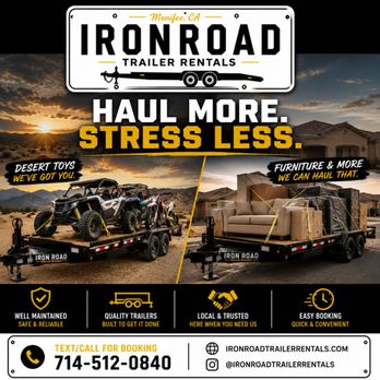 Iron Road Trailer Rentals - Trailer Rental Near Me Iron Road Trailer Rentals - Trailer Rental Near Me