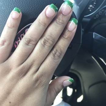 Fantastic Nails & Spa - Gel polish over white tips, done by Tacy - Nail Salons Near Me - Brandon, Florida Fantastic Nails & Spa - Gel polish over white tips, done by Tacy - Nail Salons Near Me - Brandon, Florida