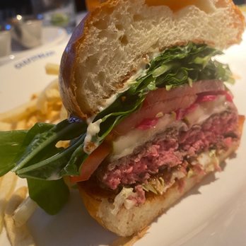 Gulfstream - Half of the burger, because it's big enough to split! So so yummy. - New American Near Me - Newport Beach, California