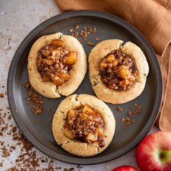 Grandma's Cookies  - Apple Crumble cookies!