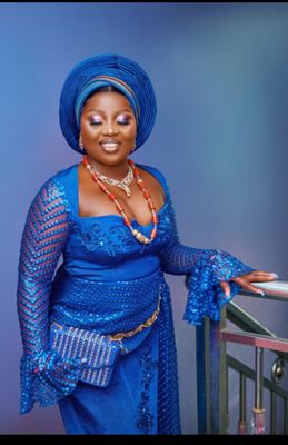 Wedding Reception Dress - This dress was done for Her on request. she wanted something beautiful for her traditional wedding reception and we came up with this mix of aso-oke and lace fabrics which made her day memorable out Wedding Reception Dress - This dress was done for Her on request. she wanted something beautiful for her traditional wedding reception and we came up with this mix of aso-oke and lace fabrics which made her day memorable out