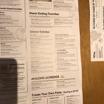 Olive Garden Italian Restaurant - Italian Near Me - Spokane, Washington