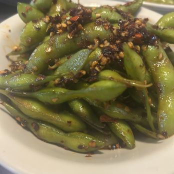 Sushishima - Castle Hills - Spicey Edamame, I would rate the spice as a 2 on a scale of 1-10 - Japanese Near Me - Castle Hills, Texas Sushishima - Castle Hills - Spicey Edamame, I would rate the spice as a 2 on a scale of 1-10 - Japanese Near Me - Castle Hills, Texas