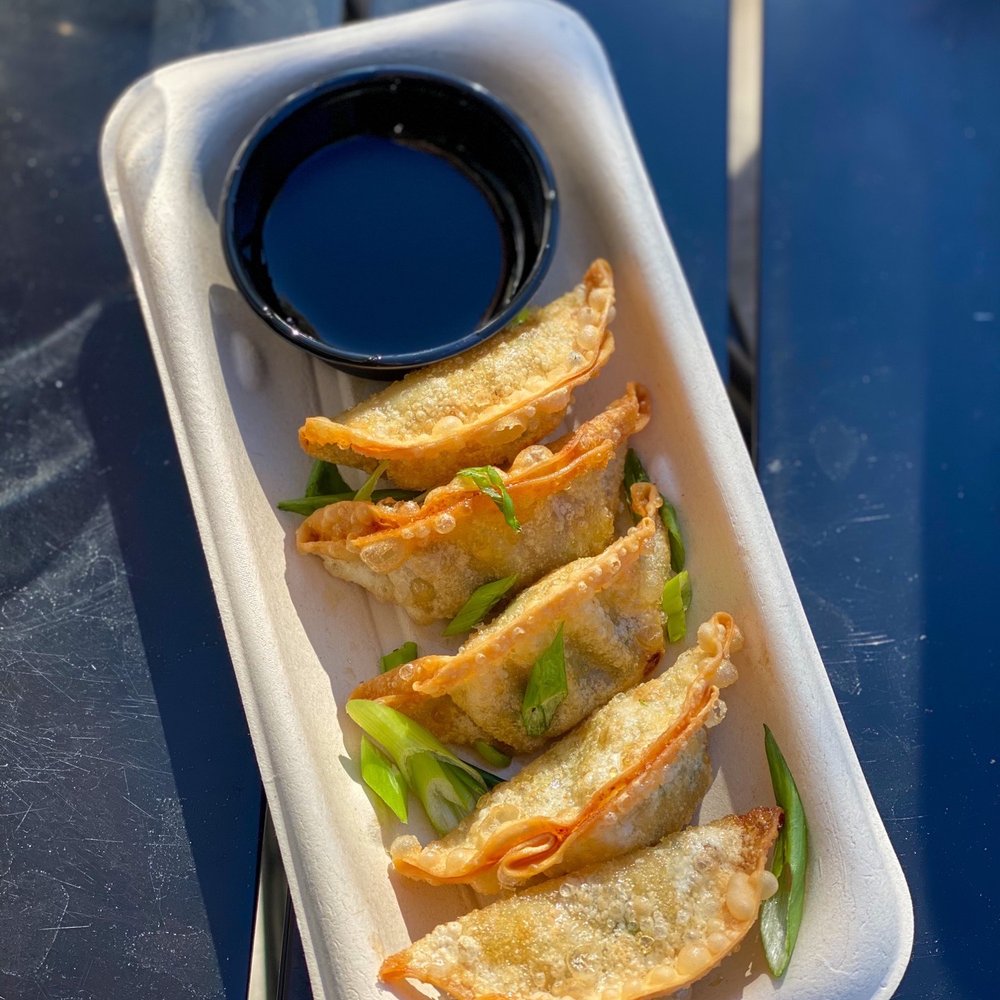 Local Expedition Wood Fired Grill - Vegan Mini Potstickers @tiffhuangry - Chicken Wings Near Me - Sandy Springs, Georgia