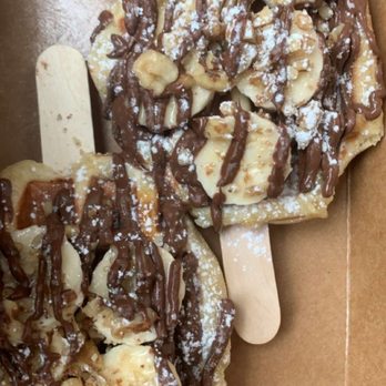 Cafe Arpeggio - Nutella Crunch Liege Waffle Pop - Coffee & Tea Near Me - New Bedford, Massachusetts