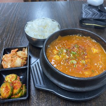Choi's Oriental Market - Kimchee jigae. Spicy soup - Korean Near Me - Santa Barbara, California Choi's Oriental Market - Kimchee jigae. Spicy soup - Korean Near Me - Santa Barbara, California