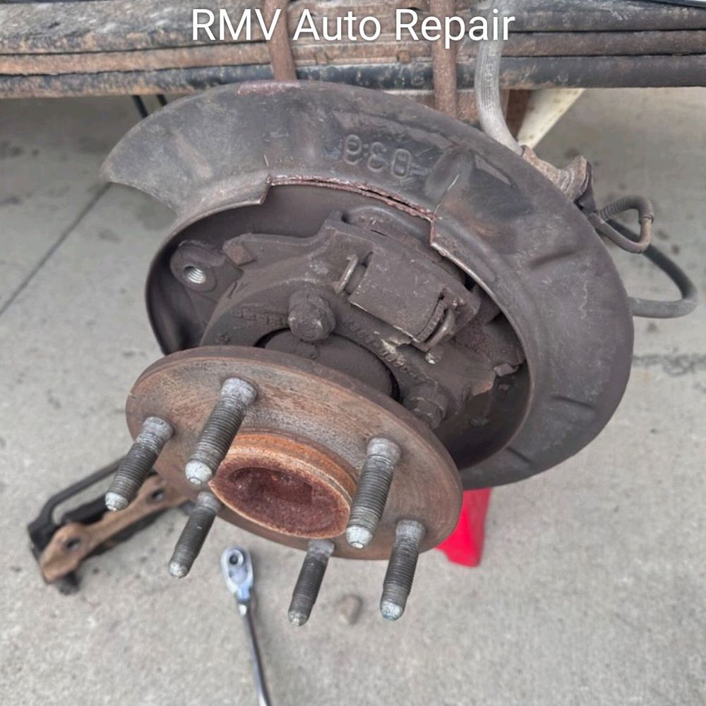 RMV Auto Repair - Emergency brake shoes in the rear not put back on. New, never before heard, noise; coming from under the truck. - Auto Repair Near Me - Libby, Montana RMV Auto Repair - Emergency brake shoes in the rear not put back on. New, never before heard, noise; coming from under the truck. - Auto Repair Near Me - Libby, Montana