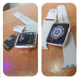 Girls Fix It - If your apple watch looks like this, we can fix it at a great price.