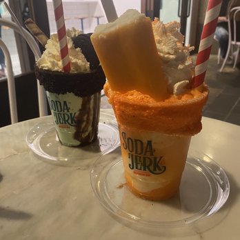 Soda Jerk - Mint shake and the orange cream Fantastic! - Ice Cream & Frozen Yogurt Near Me - Phoenix, Arizona Soda Jerk - Mint shake and the orange cream Fantastic! - Ice Cream & Frozen Yogurt Near Me - Phoenix, Arizona