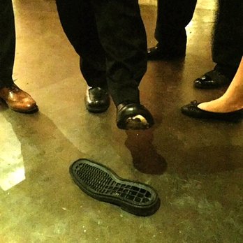 Aykut DJs - Wedding guest's shoe fell apart at the end of the night from dancing so much...thanks DJ Aykut! ;) - DJs Near Me
