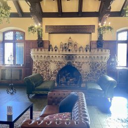 Beautiful fireplace