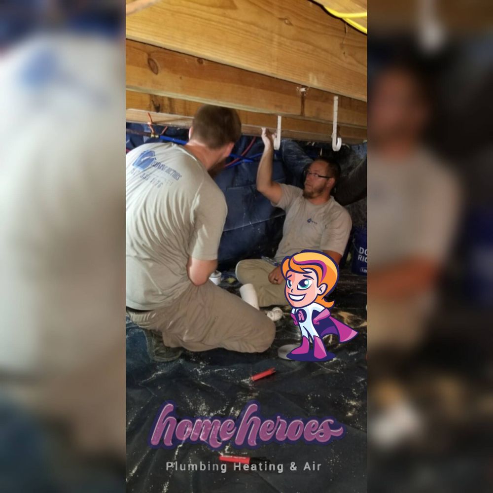 Slide of Home Heroes Plumbing Heating & Air