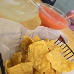Adelina's Grill - Four dollar margaritas were good! Complimentary chips and salsa were decent.