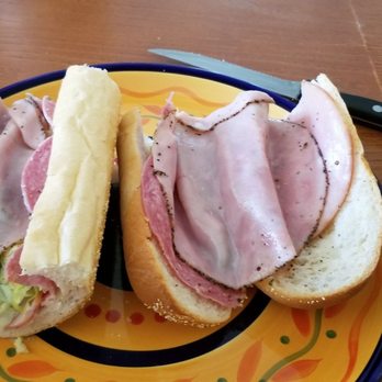 Capriotti's Sandwich Shop - Italian sub. Very short on everything except bread. Very disappointed. Spent $20 for one sandwich. - Sandwiches Near Me - Glen Mills, Pennsylvania