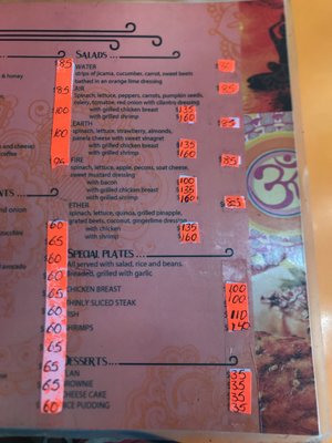 Menu photo 5 El Sangha Rito Playa del Carmen, ROO Menu photo 5 El Sangha Rito Playa del Carmen, ROO