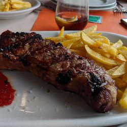 Restaurante Arcadia AV. Alfonso Rguez. Castelao, 25 - Bife with fries
