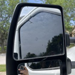 Royal Splash Car Wash - Damaged mirror that fell off during wash.