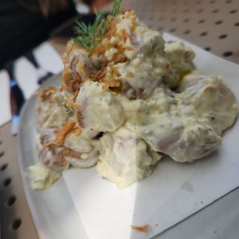 Nem's Japandi Bistro - Nordic potato salad - Izakaya Near Me - Brooklyn, New York Nem's Japandi Bistro - Nordic potato salad - Izakaya Near Me - Brooklyn, New York