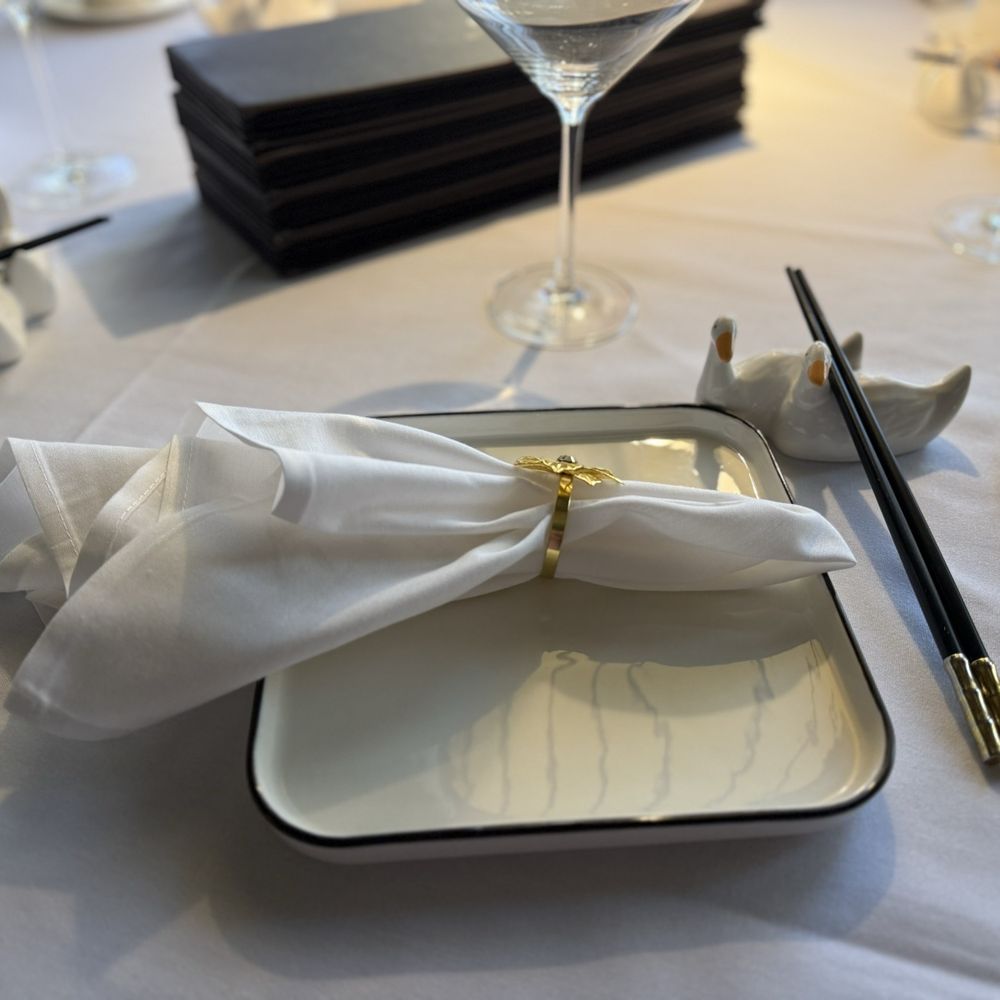 Chang'an - Elegant place setting - Asian Fusion Near Me - Tustin, California Chang'an - Elegant place setting - Asian Fusion Near Me - Tustin, California