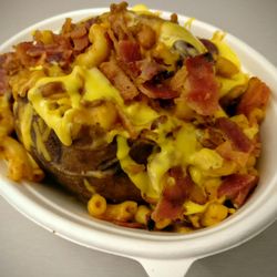 Later Tater - Chili Mac N Cheese Tater