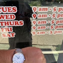 Barber Shop - Proof of closer again during normal business hours