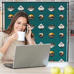 printoutloud - zoom backdrops for you home office